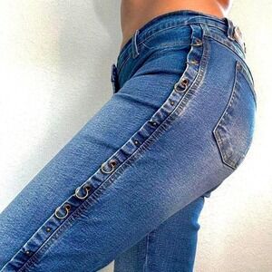 Y2K Brazilian Stony's pierced jeans